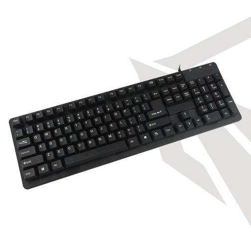 Meetion Tech-K202 USB Corded Keyboard Black 