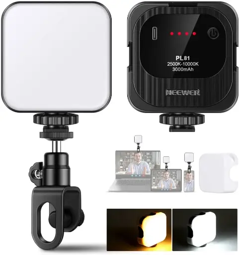 NEEWER PL81 Portable Clip on LED Video Light 10100479