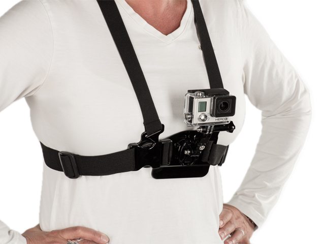 Chest Mount Harness for GoPro Action Cameras