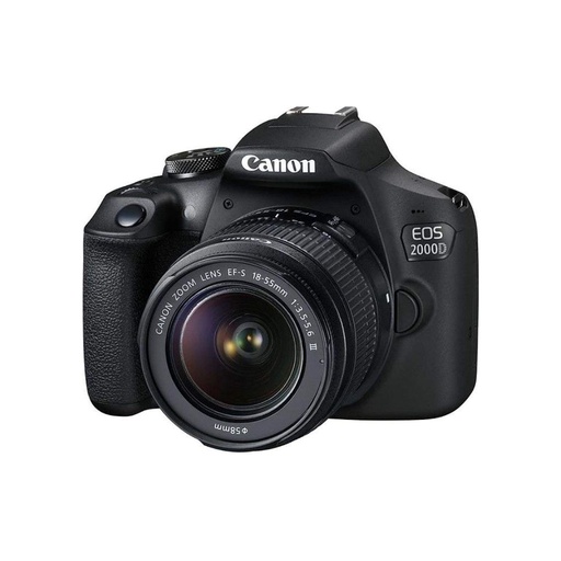 Canon EOS 2000D DSLR Mt + LENS 18-55MM III (KIT)