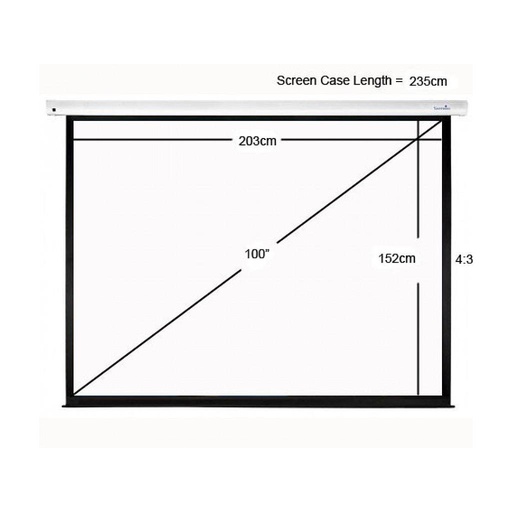 Traditional Electric Screen 203*203