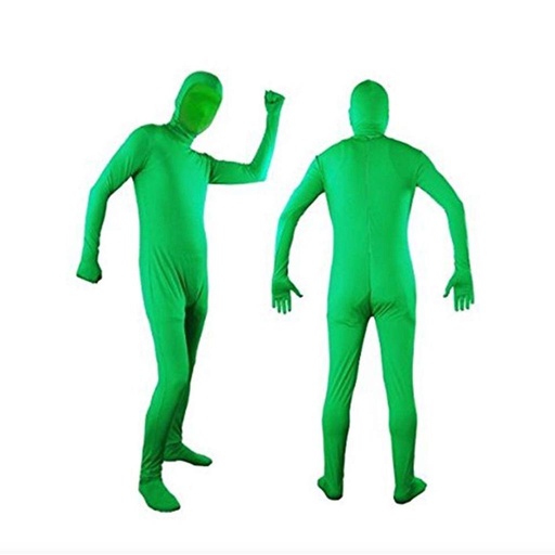 Selens Stretchy Body Green Screen Suit -green