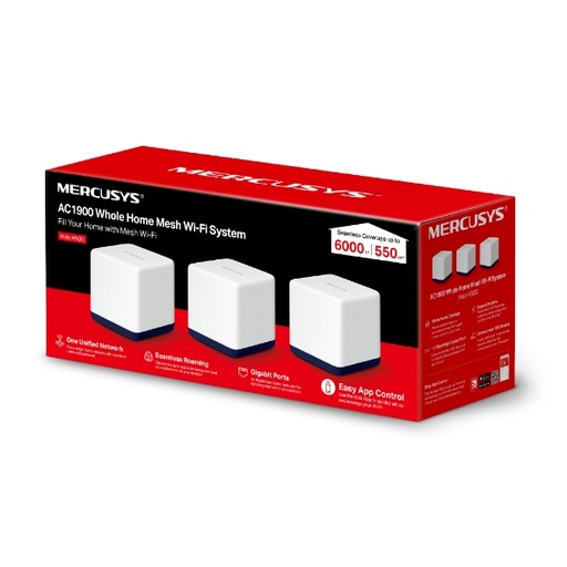 Mercusys Halo H50G AC1900 Whole Home Mesh Wi-Fi System