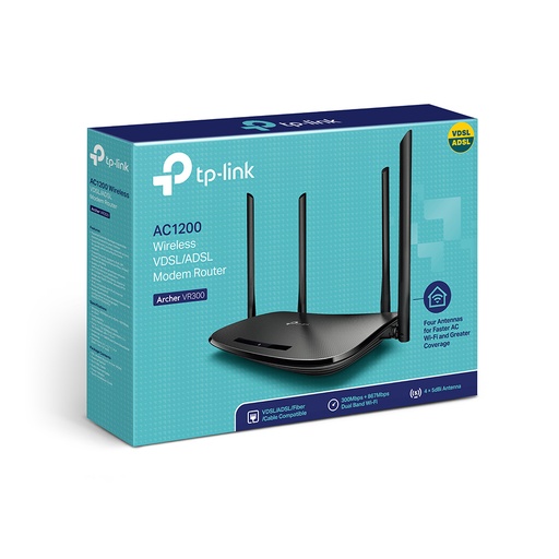 TP-Link AC1200 Wireless VDSL/ADSL Modem Router