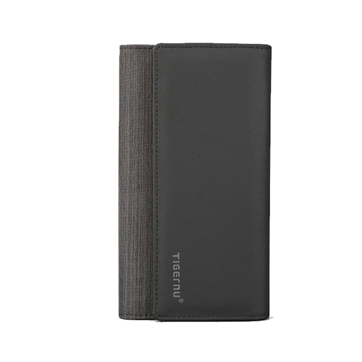 TIGERNU T-S8080 Unisex Business Trifold Oxford TPU Wallet