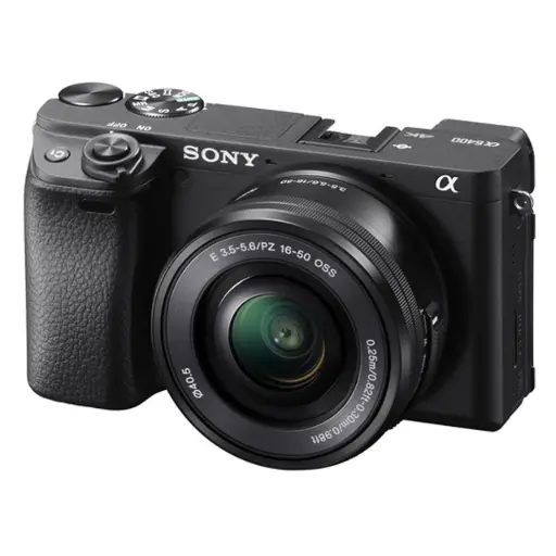 Sony Alpha a6400 Mirrorless Digital Camera with 16-50mm Lens