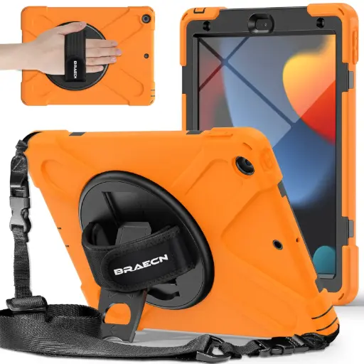 iPad Case Shockproof Protective Kids Case with Hand Strap/Stand/Shoulder Strap for ipad pro 11 2020