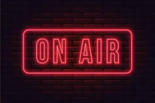 Live on Air Sign