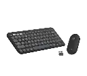 Logitech Pebble M350S Mouse + K380S Keyboard Combo, Graphite, Bluetooth