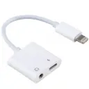 Lightning to 3.5mm+Lightning adapter support calling