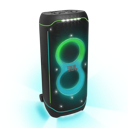 Speaker JBL PartyBox Ultimate “Party Speaker”, Ultra Powerful JBL Pro Sound with Dolby Atmos, Multi-Dimensional Dynamic Light Show, Wi-Fi & Bluetooth Connectivity, Dual Mic & Guitar Inputs, PartyPad™ DJ Effects, Auto Self-Tuning, IPX4 Splashproof Design, AC Powered, Built-in Wheels & Handle, 104.9 × 45.5 × 44 cm, 39.5 kg 
