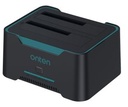 ONTEN OTN-UHD6 Dual Bay External Hard Drive Docking Station for 2.5/3.5 inch HDD/SSD
