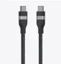 Anker USB-C to USB-C Cable (3 ft, 240W, Upcycled-Braided) 