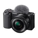 Sony ZV-E10 Vlogging Camera with 16-50mm Lens Kit (Black)