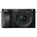 Sony Alpha a6100 Mirrorless Camera with 16-50mm Lens Kit (Black)