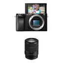 Sony Alpha a6100 Mirrorless Camera with 18-135mm Lens (Black)