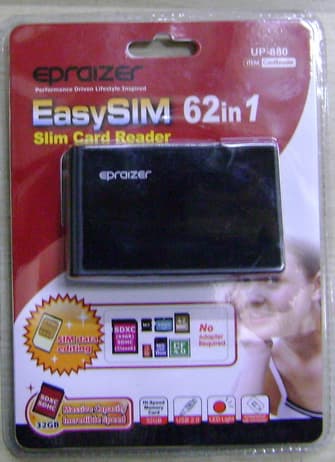 Epraizer EasySIM 62 in 1 Slim Card Reader