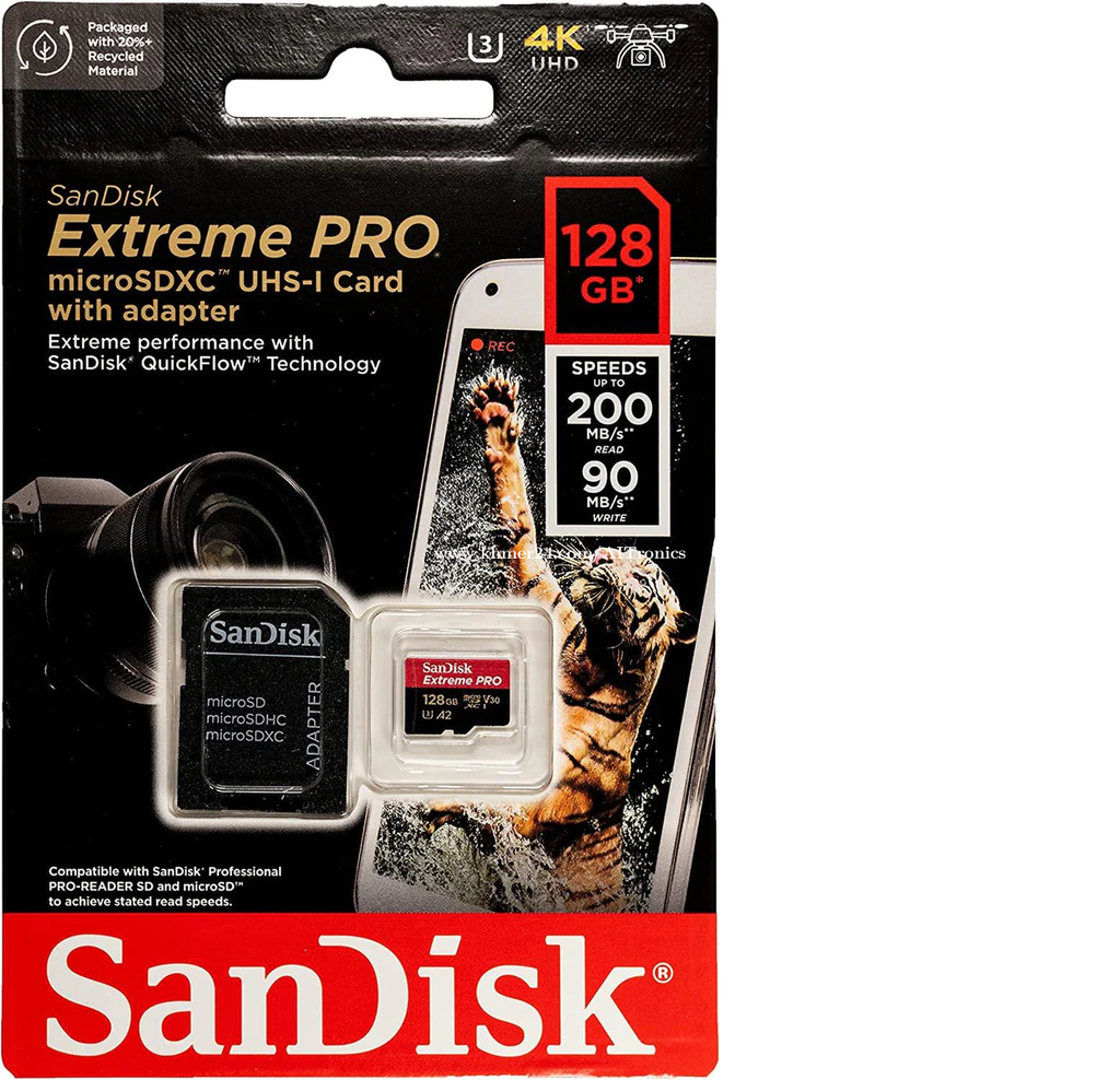 Sandisk hot sale 128gb extreme