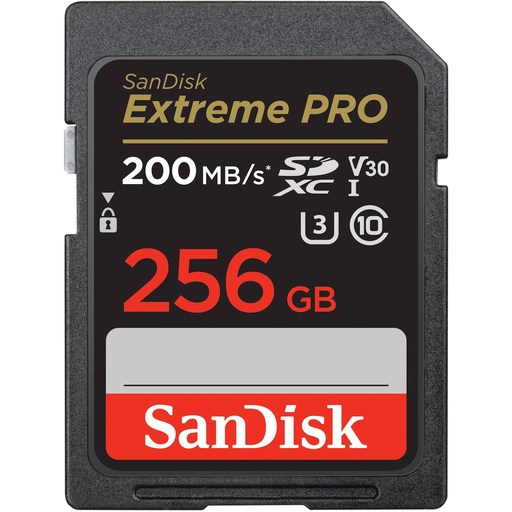 SanDisk Extreme Pro 256GB 170MB/s SDXC UHS-I Memory Card