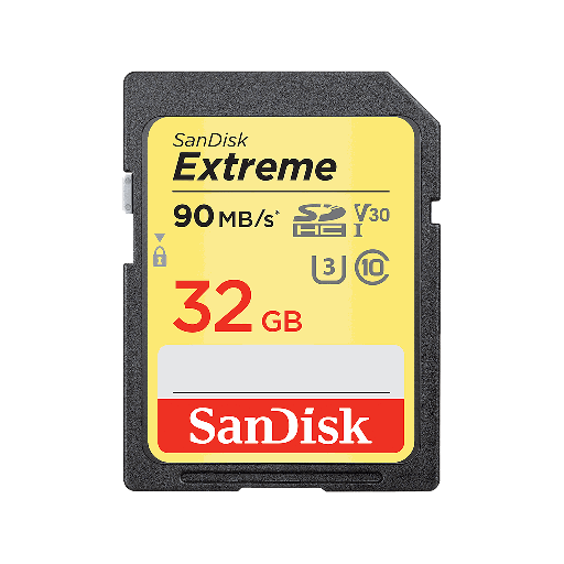 SanDisk 32GB Extreme SDHC UHS-I Memory Card - 100MB/s
