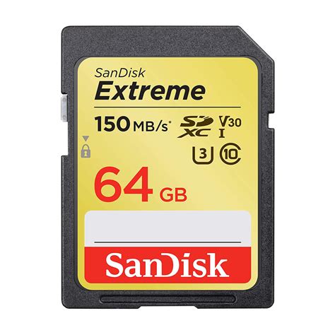 SanDisk Extreme SDXC 64GB up to 150MB/s