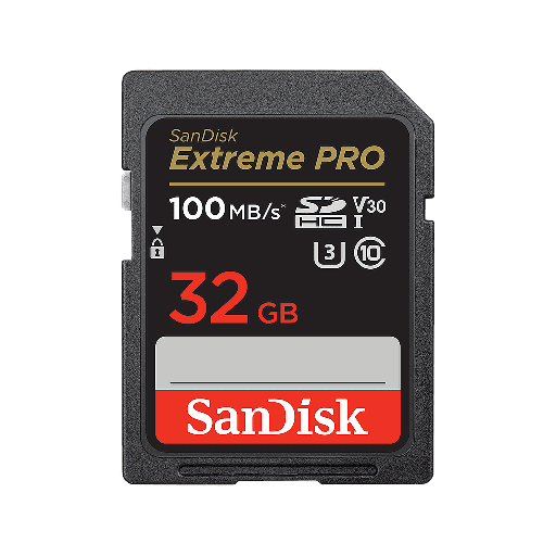 Sandisk 32GB Extreme Pro 100mb/s SDHC™ And SDXC™ UHS-I Card