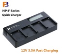 FB NPF NP-F PD Fast Charging four Charger for Sony F550 F750 F970 F960 F770 F330 Monitor Battery 930 Photography Light F950