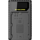 NITECORE UCN1 Dual-Slot USB Travel Charger for Canon LP-E6, LP-E6N, and LP-E8 Lithium-Ion Batteries