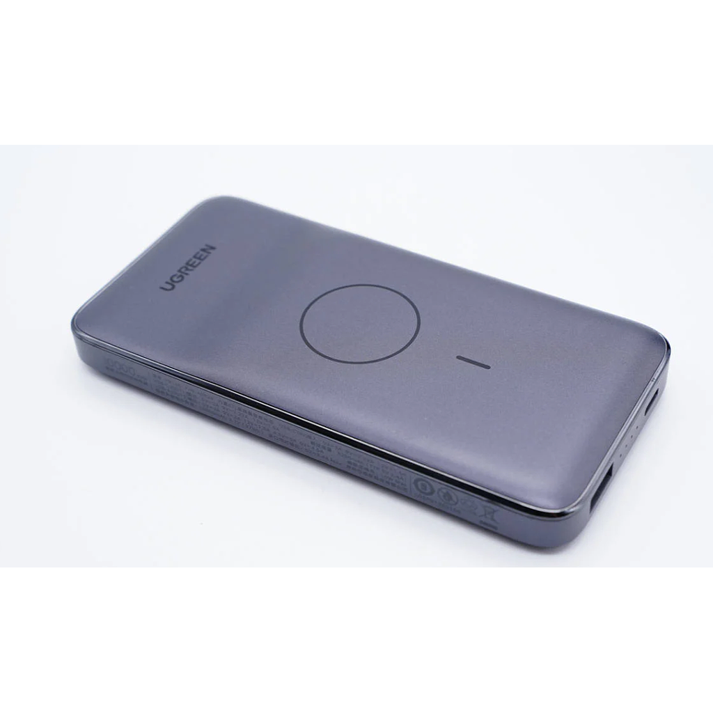 UGREEN PB195 10000MAH MAGNETIC WIRELESS CHARGER TYPE-C+USB-A+7.5W WIRELESS CHARGING POWER BANK, 10000 MAh Power Bank Wireless Charging
