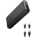 UGREEN Portable Charger 20000mAh - PD 20W Power Bank Fast Charging, USB Portable Charger Including 2 USB-C Cables