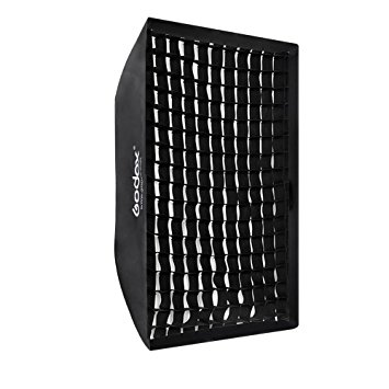 Godox SB-FW80120 Grid Softbox Bowen's Mount,Aluminum Ring Adaptor