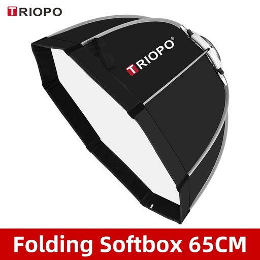 Triopo 65cm Photo Bowens Mount Portable Octagon Umbrella Outdoor SoftBox