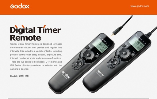 Godox UTR-C1 TIMER REMOTE 