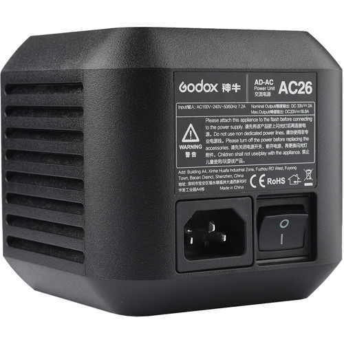 Mt Godox AC26 Adapter for AD600Pro / power source 