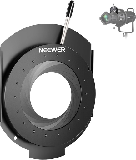 NEEWER ADJUSTABLE IRIS DIAPHRAGM FOR SPOTLIGHT SNOOT 33000069