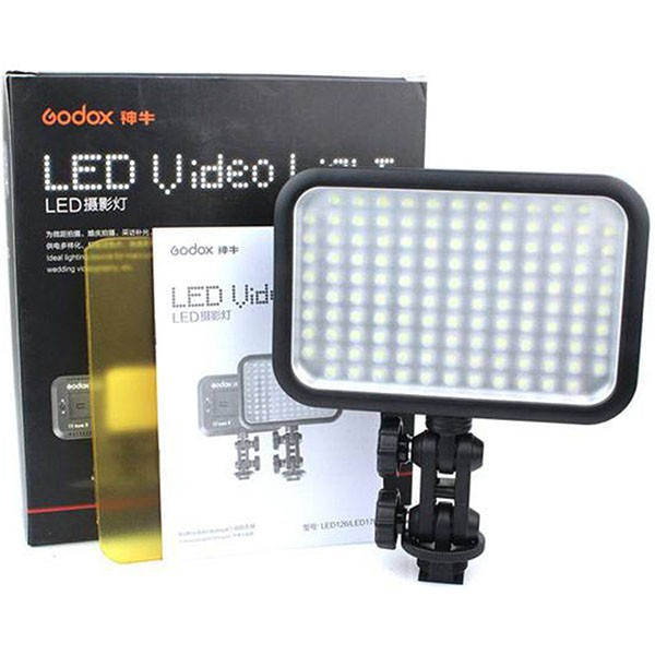 Mt Godox LED126 Daylight Balanced 7.5W On Camera LED Light