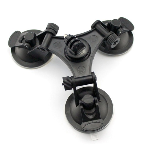 Triple Suction Cup Mount for GoPro (Large)