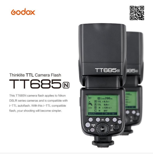 Mt Godox TT685 S Thinklite TTL Flash for (Sony) Cameras