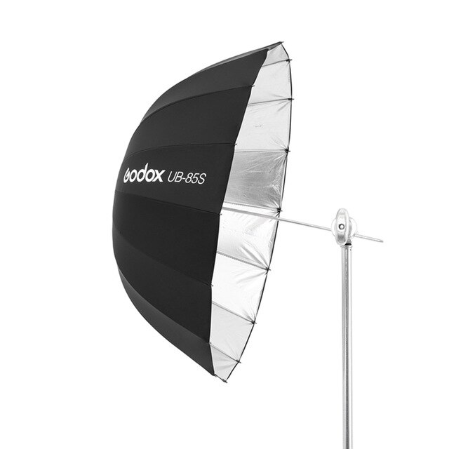 Godox UB-85s parabolic umbrella Silver 34inch 