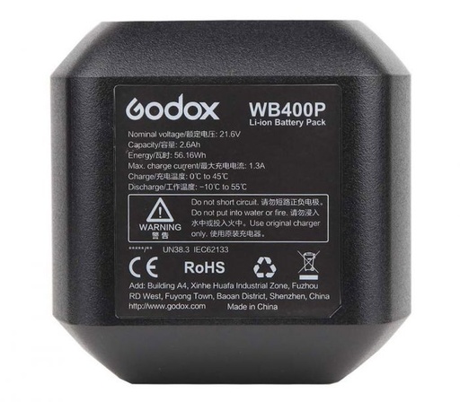 Godox WB400p battery for AD400 Pro 