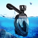 PULUZ 220MM TUBE WATER SPORTS DIVING EQUIPMENT FULL DRY SNORKEL MASK FOR GOPRO HERO5 /4 /3+ /3 /2 /1, S/M SIZE  under watter pu215b 