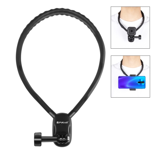 Puluz PU853B  Lazy Neck Bracket POV View Mount for GoPro Action Cameras (Black)