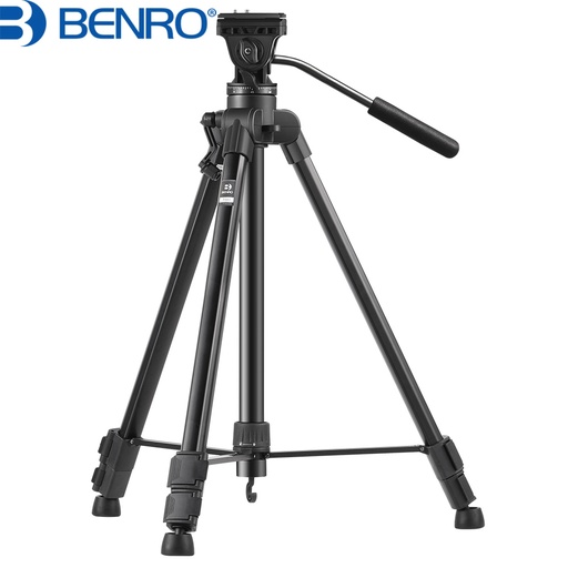 Mt Benro T980 Photo and Video Hybrid Tripod with Fluid Head (11 lb Payload)