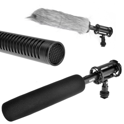BOYA BY-PVM1000  Condenser Shotgun Microphone for DSLR and Camcorders 