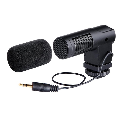 BOYA BY-V01 Mini Stereo Microphone For DSLR