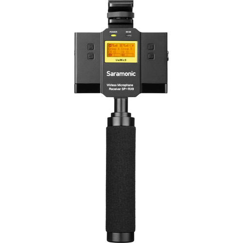 Saramonic SP-RX9 UwMic9 Series Dual-Channel UHF Wireless Receiver/Mixer (514 to 596 MHz)