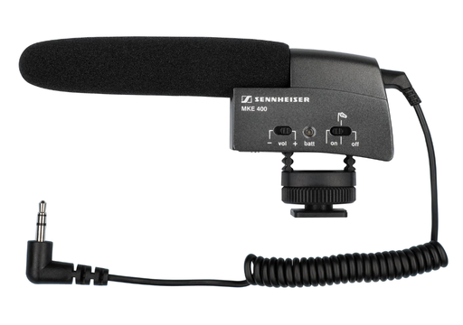 ميكروفون صغير الحجم لكاميرا الفيديو من سينهايزر