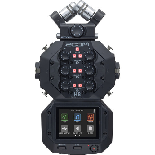 Zoom Recorder H8 8-Input / 12-Track Portable Handy