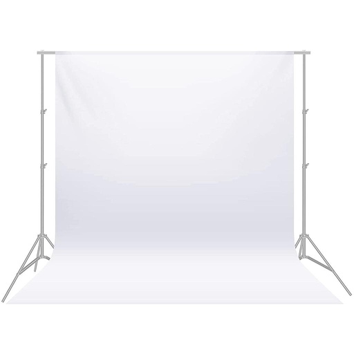 Neewer 10 x 12FT / 3 x 3.6M PRO Photo Studio Fabric Collapsible Backdrop Background for Photography,Video and Televison (Background ONLY) – White(10083669)
