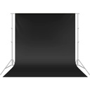 Neewer 3 x 3.6M PRO Photo Studio Premium Polyester Collapsible Backdrop Background for Photography,Video and Televison (Background ONLY) - BLACK(10083668)